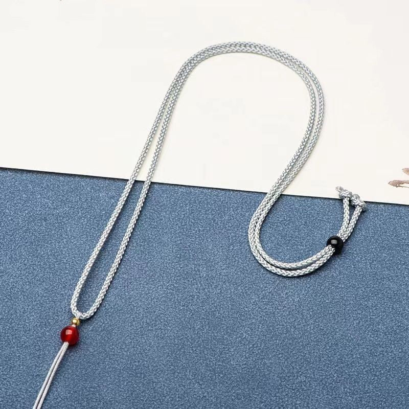 Braided Multicolor Neck Cord