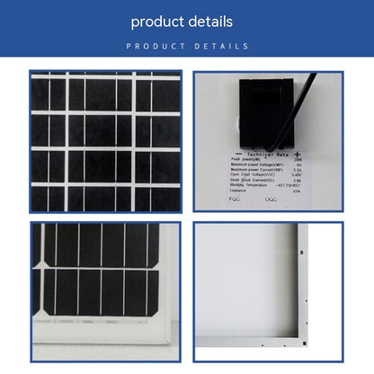 Solar Panel Aluminum Frame Single Polycrystalline Household