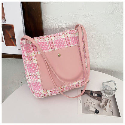 Fashion Single Shoulder Tote Bucket Bag