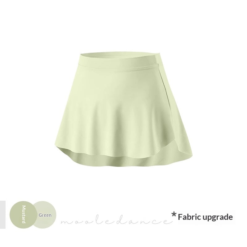 Ballet Practice Wear With A Three-point Yoga Dance Skirt For Women
