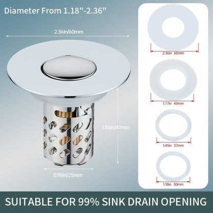 Insect-proof, Odor-proof, And Clog-proof Universal Sink Filter Accessory