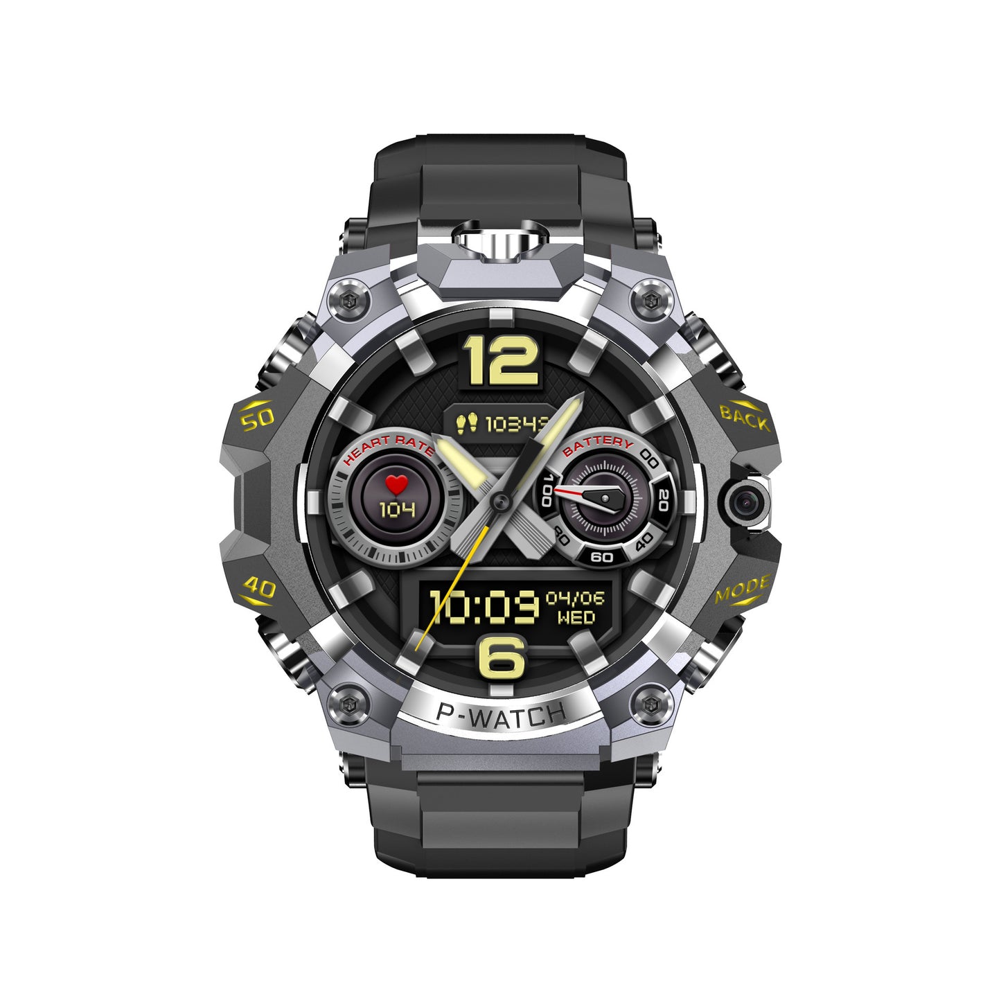 Waterproof Smart Watch HD Dual Camera