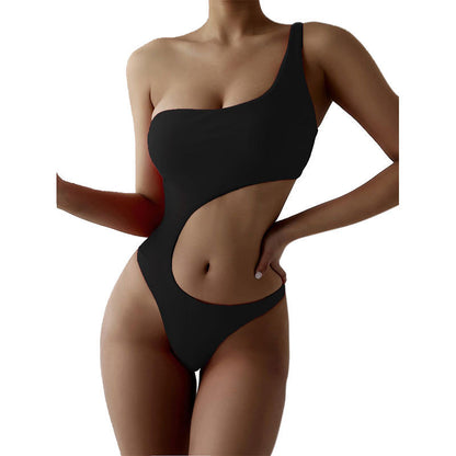 Women's Beach Vacation Sexy Fashion Bikini One Piece Swimsuit