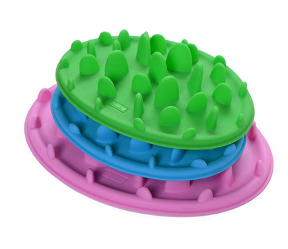 Dog licking plate mold