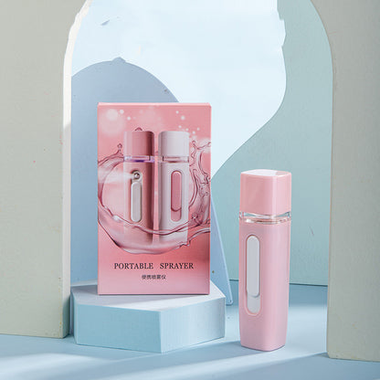 Wiederaufladbares Wasserauffüllgerät für Zuhause: Dampf-Gesichtsspray