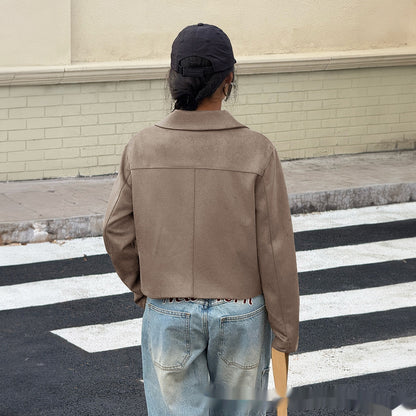 Simple Stylish Versatile Casual And Relaxed-fit Women's Jacket