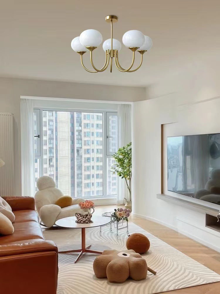 Retro Bedroom Chandelier Living Room Children's Room Lamps