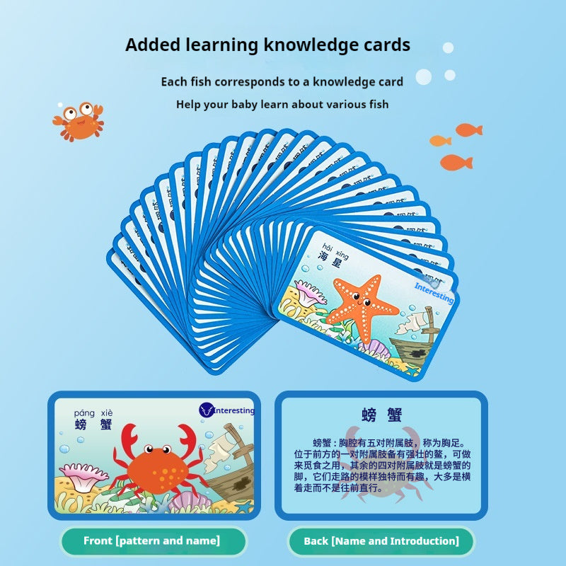 Children's Magnetic Fishing Toys 1-3 Years Old