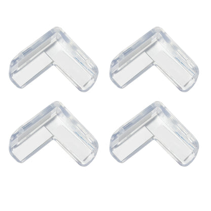 4Pcs Child Baby Safety Silicone Protector Table Corner Edge Protection Cover Children Anticollision Edge & Guards