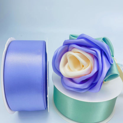 Double-sided Bright Thickened Dacron Ribbon Chinese Valentine's Day Bouquet Gift Box Package Ribbon