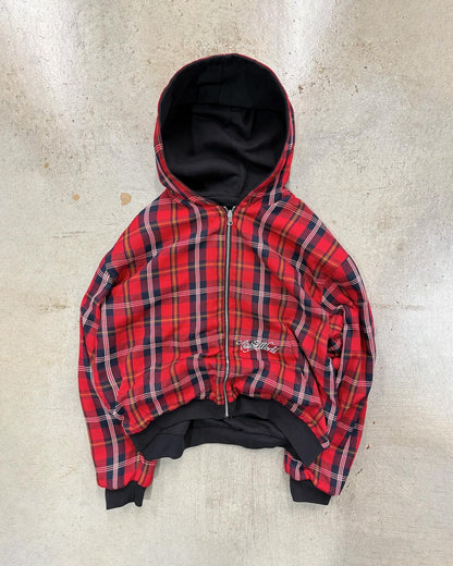 Double-sided Wear Hooded Cardigan Sweater