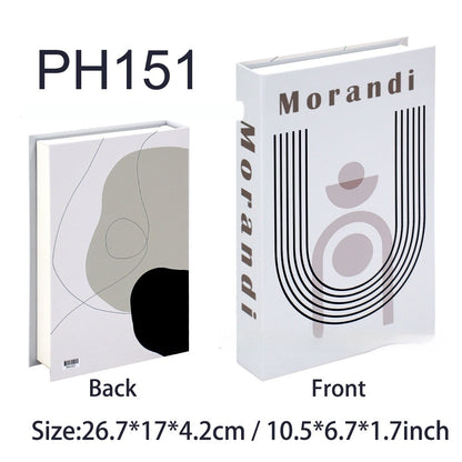 Fashion Simple Style Prop Books Fake Book Magazine Ornaments