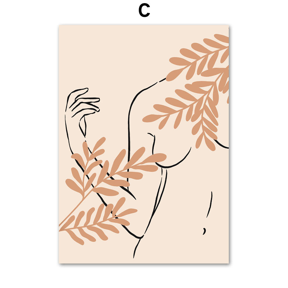 Living Room Decorated Canvas Painting