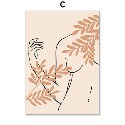 Living Room Decorated Canvas Painting