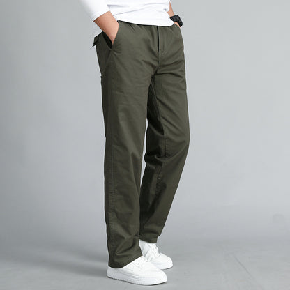 Herren-Latzhose für Herbst und Winter, lässig, gerade geschnitten