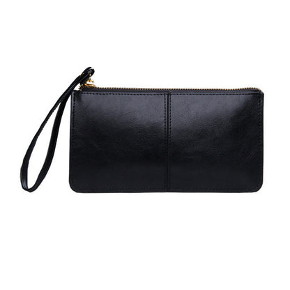 Camila Leather Wristlet