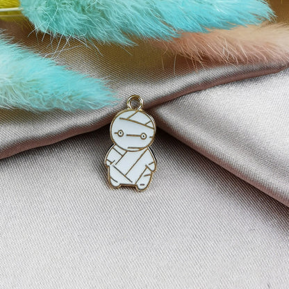 Pumpkin Head Skull Haunted House Pendant Material