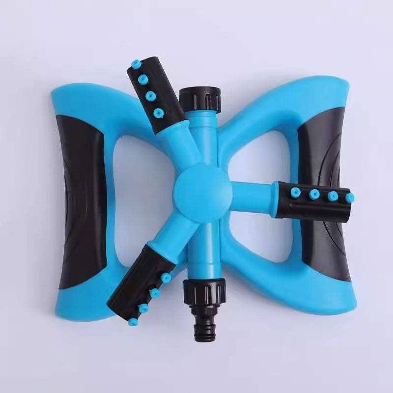 360 Degree Automatic Garden Sprinklers Watering Grass Lawn Rotary Nozzle