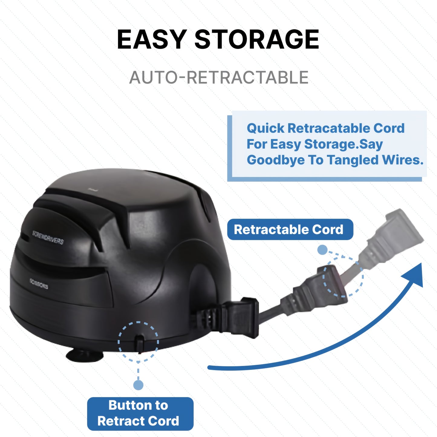 Professional Electric Knife Sharpener - 4-Stage Sharpening System by WANVOAPLS