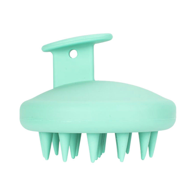 Silicone Shampoo Brush Head And Scalp Cleaning