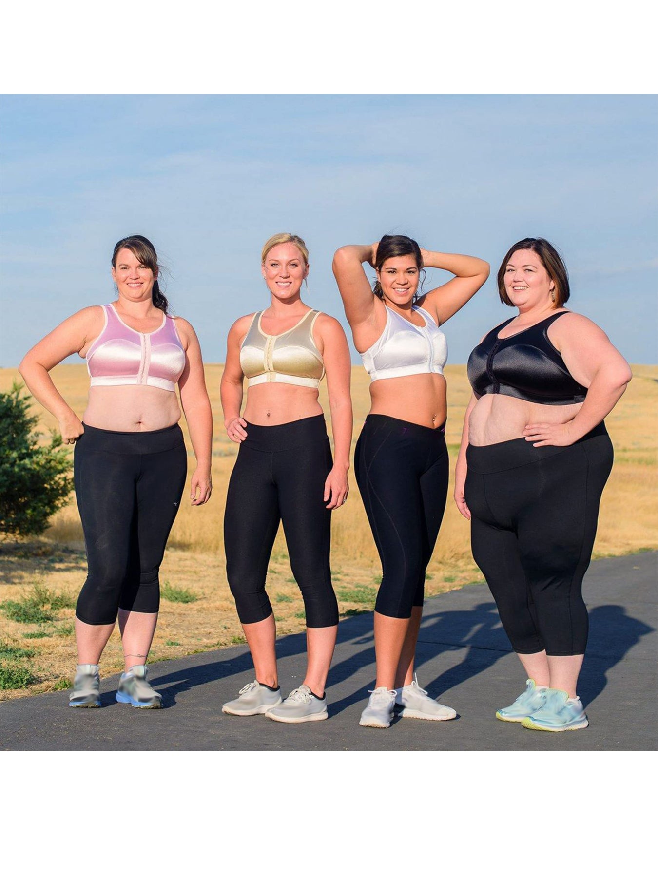 Women'S Plus Size Capri Leggings, High Waist Tummy Control, 4X Stretch, Pocket Detail, Solid Black, Knit Fabric, Polyester 92%, Spandex 8%, 210g/m², All Season Skinny Yoga Pants