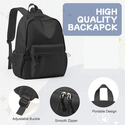 Premium Lightweight Laptop Backpack - Casual School & Work Bag for Men & Women