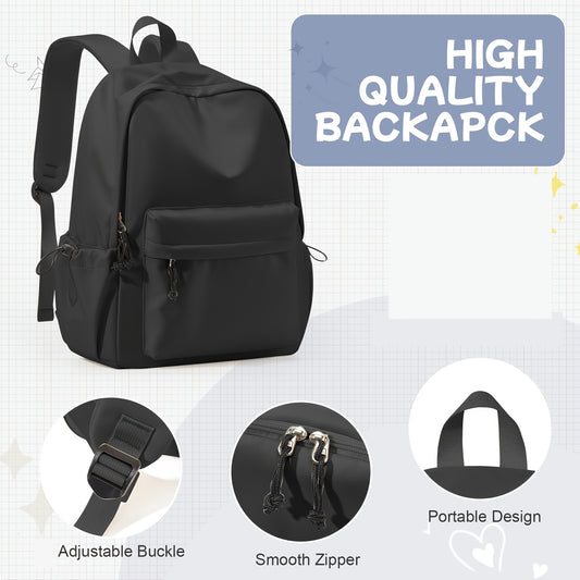 Premium Lightweight Laptop Backpack - Casual School & Work Bag for Men & Women