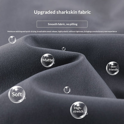 Shark Pants With Mesh Pockets Cropped Base Layer
