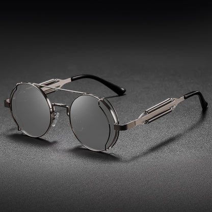 Fashionable And Unique Steam-wave Tinted Sunglasses