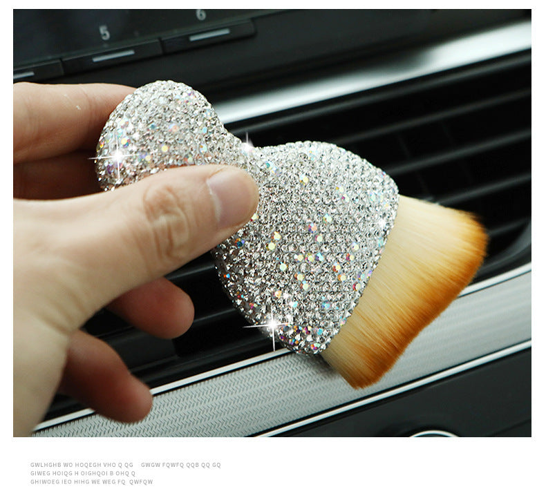 Car Interior Soft Brush - Premium Dust Removal Detailing Brush for Dashboard, Vents & Upholstery