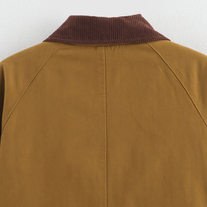 Fashion Polo Collar Cotton Coat Jacket