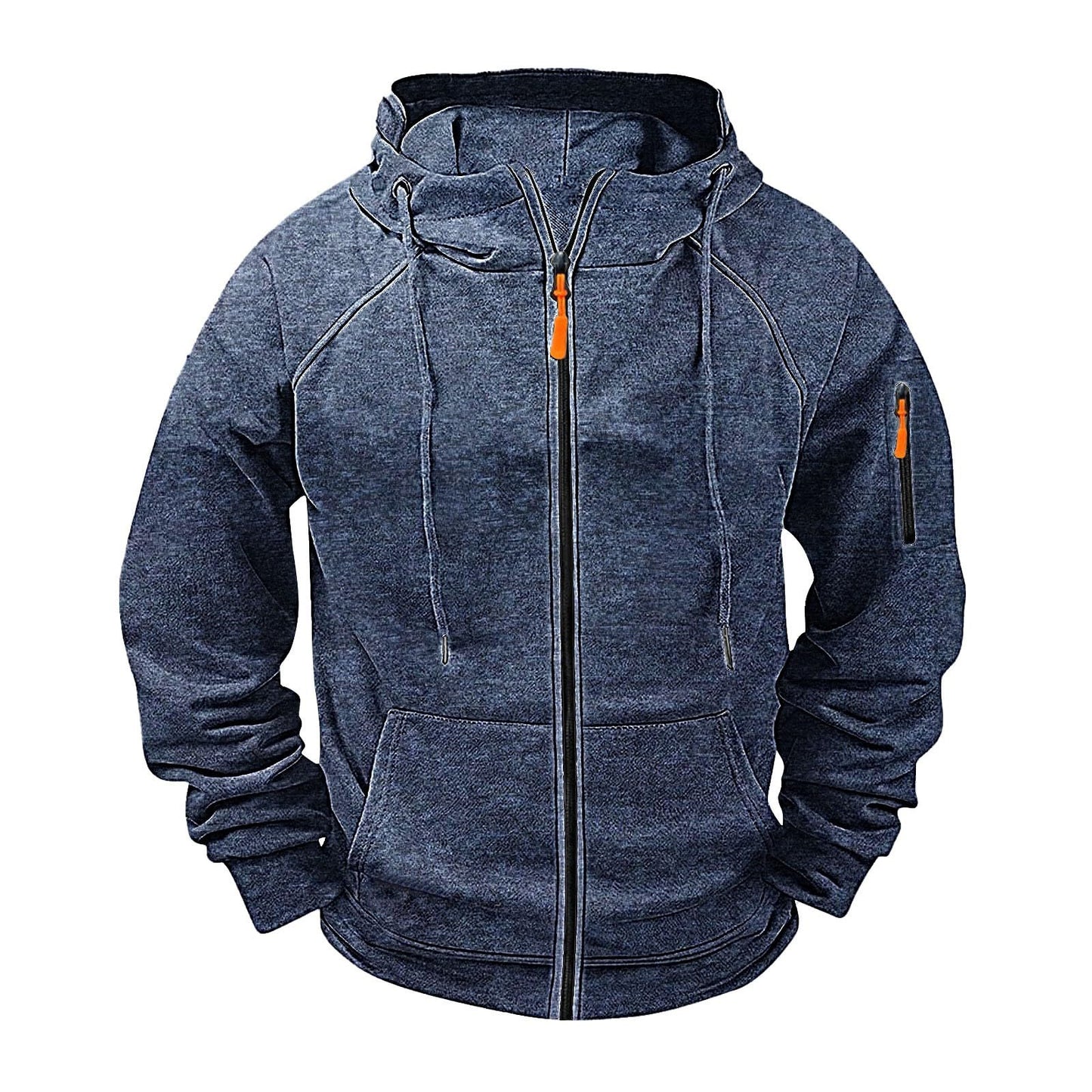 Premium Men's Hooded Sweater - Comfortable Loose Fit Sports Hoodie