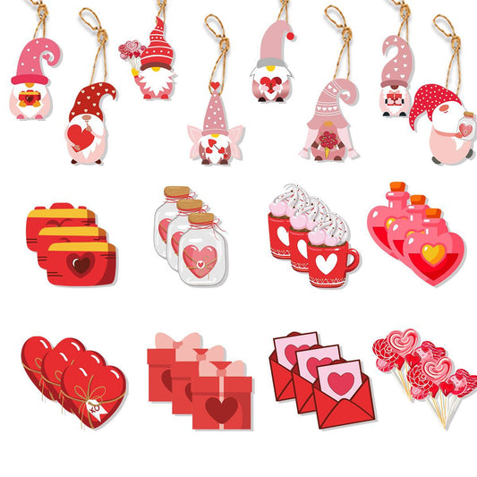 Valentine's Day Theme Cartoon Cute Love Gift Gift Pendant Party Decoration