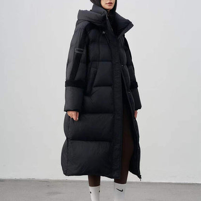 Down Jacket Winter Women's Mid-length Thick Coat