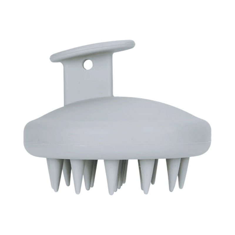 Silicone Shampoo Brush Head And Scalp Cleaning