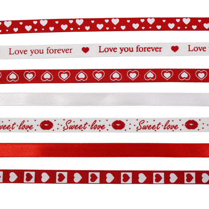 Valentine's Day Gift Bouquet Packaging Material Ribbon Hair Accessories