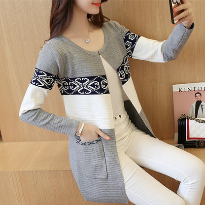 Women's Mid-length Retro Ethnic Style Long-sleeved Coat