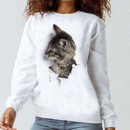 Autumn New Children's Casual Round Neck Pullover Wool Blend