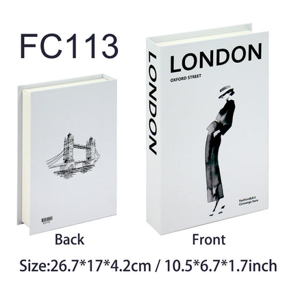 Fashion Simple Style Prop Books Fake Book Magazine Ornaments
