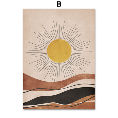 Living Room Decorated Canvas Painting