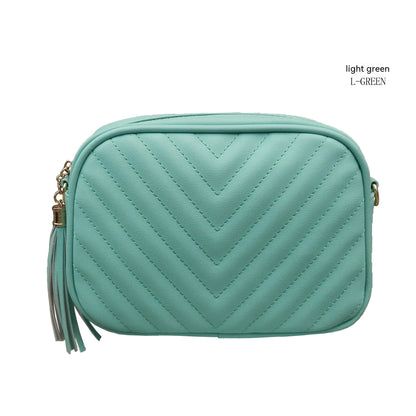 Leisure Chain Bag Embroidered Crossbody Bag