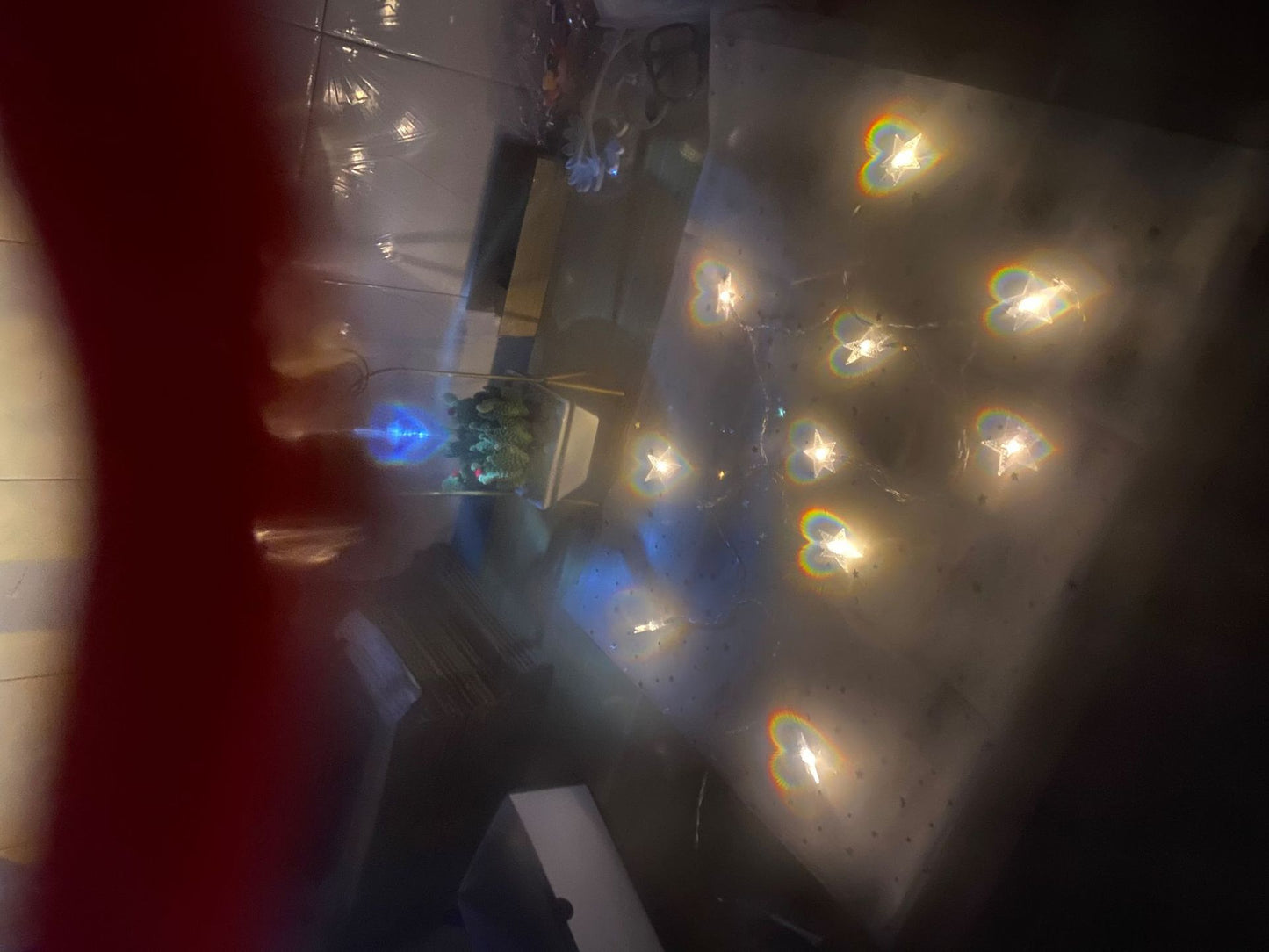 Black Technology Online Red Valentine's Day Gift Same Love Light Effect Glasses Sunglasses Creative Glasses