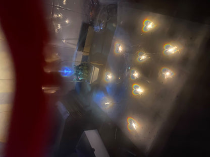 Black Technology Online Red Valentine's Day Gift Same Love Light Effect Glasses Sunglasses Creative Glasses