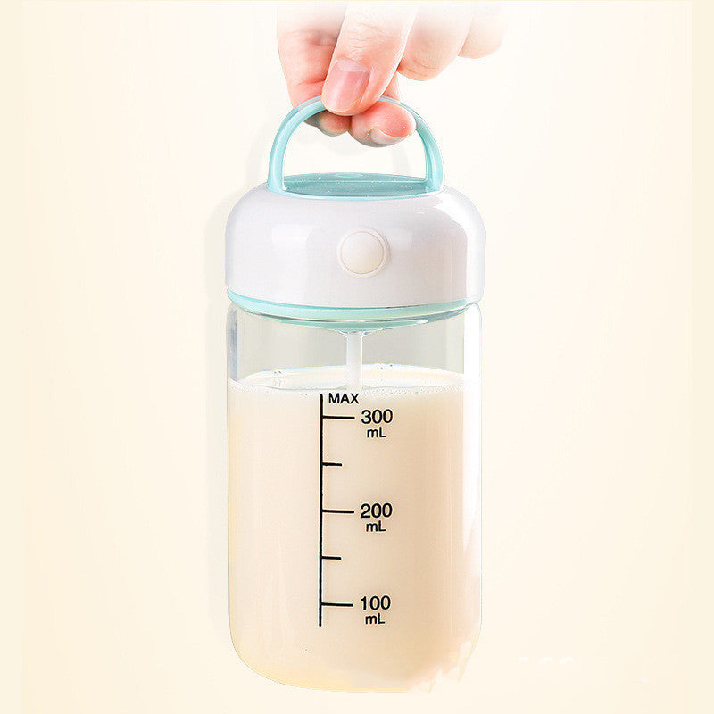 Automatischer, wiederaufladbarer, tragbarer und leiser Milchshake-Becher mit Auslaufschutz – ideal zum Mixen von Milchprodukten.