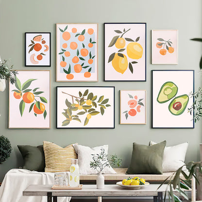 Living Room Decorated Canvas Painting