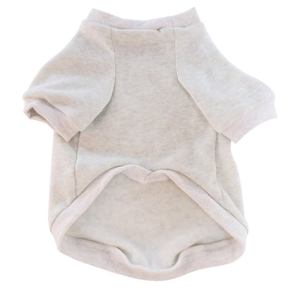 Pet Clothes Fleece-lined Thickened Solid Color Hoodie