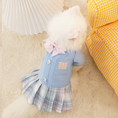 Cat Dog Skirt Hair Loss Spring And Autumn Cute Clothes