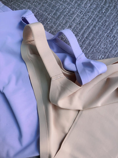 5pcs Seamless Women's Bikini Panties - Comfortable, Stretchy Nylon/Elastane Blend, Low-Rise, Solid Color in Casual to Yoga Fitness Wear, Breathable & Soft