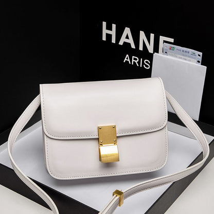 Women's Retro Leather Shoulder Messenger Bag