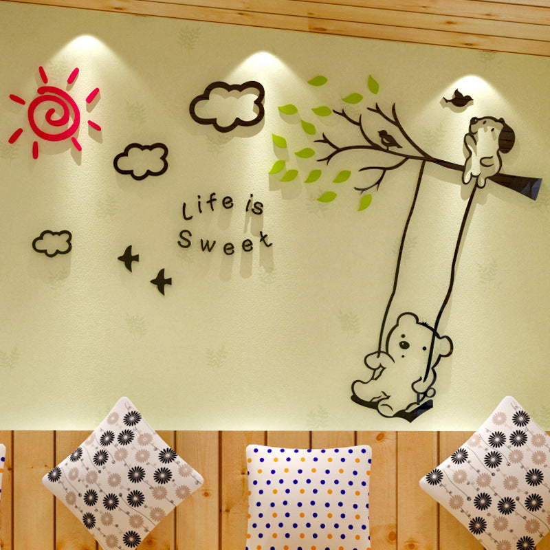 Children's Room TV Background Wall Living Room Stickers